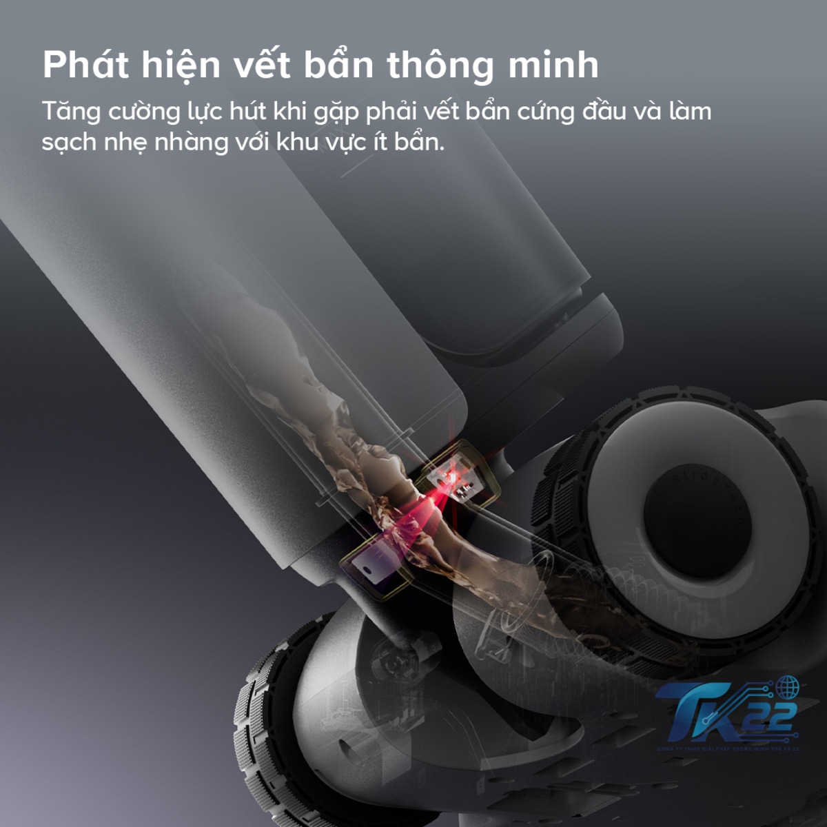 Roborock F25 Ace kết nối ứng dụng điều khiển từ điện thoại